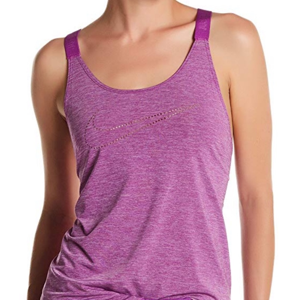 Nike elastika solid tank